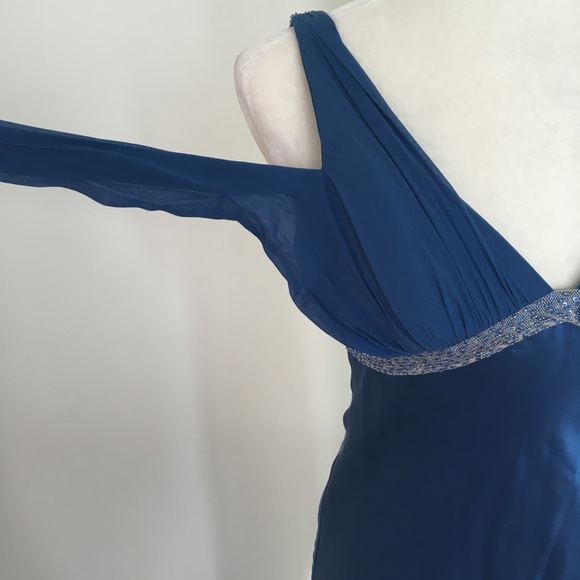 Adrianna Papell Blue Formal Dress - Picture 5 of 8